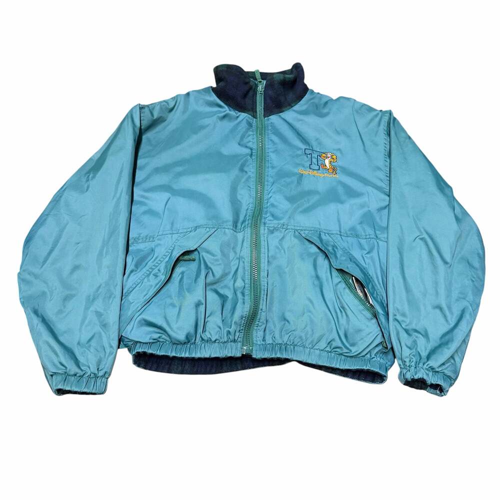 Vintage Walt Disney World Tigger Reversible Fleece Jacket Size S